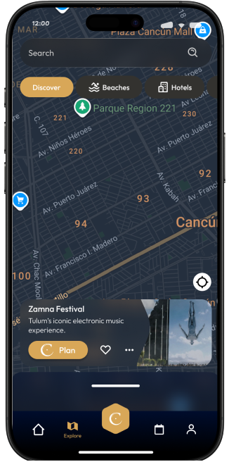 Step interface preview